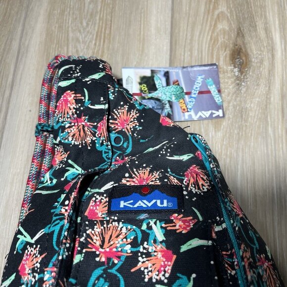 NWT KAVU Sparklers Rope Sling Crossbody Backpack - Picture 2 of 16
